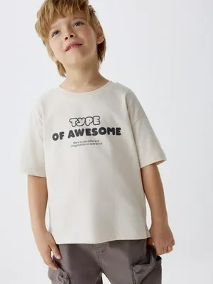 Футболка оверсайз с принтом для мальчиков, арт. 3666