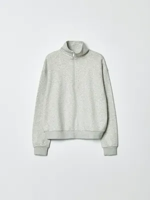 Свитшот Sela с высоким воротником на молнии, арт. 36660