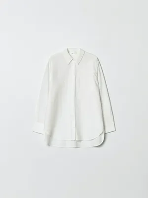 Рубашка оверсайз SELA с аппликацией, арт. 36691