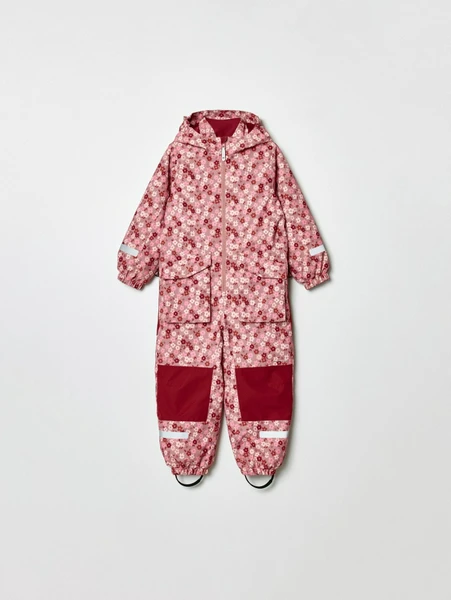 Демисезонный комбинезон SELA для девочек, розовый, арт. 36694
