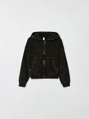 Толстовка Sela оверсайз с эффектом стирки, арт. 36706