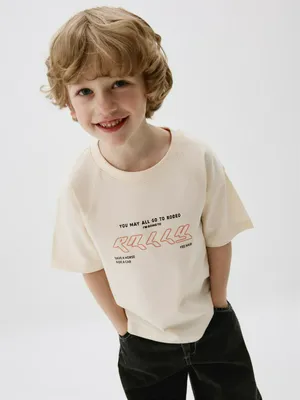 Футболка с принтом для мальчиков, не указан, арт. 3677