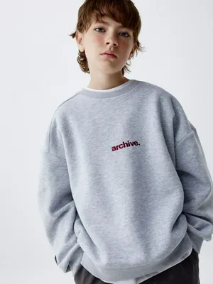 Свитшот оверсайз детский, арт. 3688