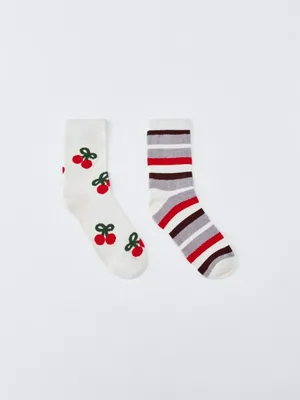 Набор из 2 пар носков для девочек, арт. 3694