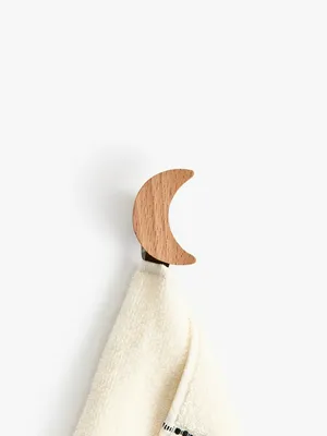 Крючок настенный Sela Луна, коричневый, арт. 37049