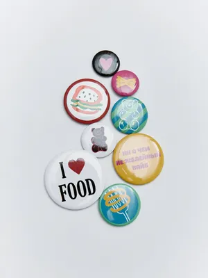 Набор значков Sela детский, арт. 37053