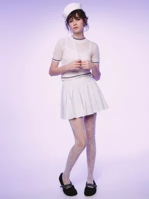 Мини юбка Sela Young со складками, арт. 37061