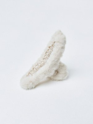 Пушистая заколка краб, арт. 3713