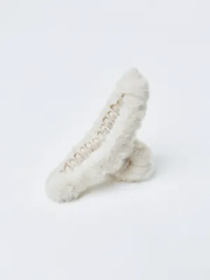 Пушистая заколка краб, арт. 3713