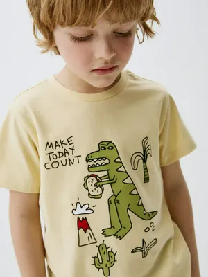 Футболка оверсайз с принтом для мальчиков, арт. 3721