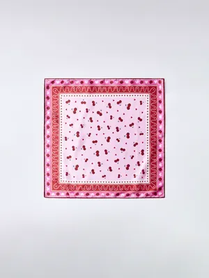 Атласный платок SELA с принтом для девочек, арт. 37268