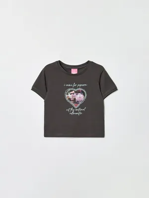 Футболка SELA Смешарики для девочек, арт. 37314