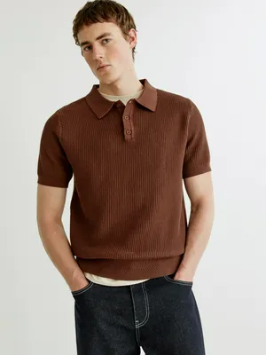 Вязаное поло Sela, арт. 37431