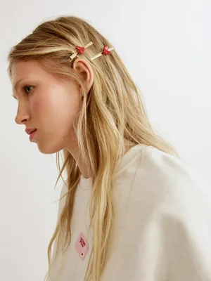 Заколки Sela с сердцем, арт. 37472