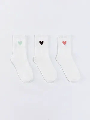 Набор из 3 пар носков для девочек SELA, арт. 37488