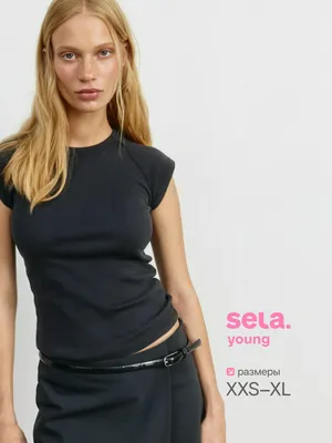 Футболка-топ с укороченным рукавом, серый, арт. 3749