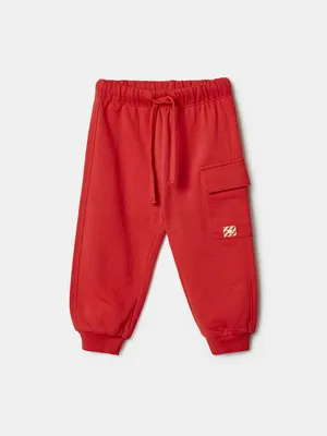 Трикотажные джоггеры карго SELA для малышей, арт. 37590