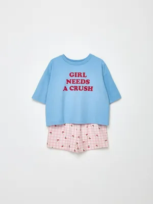 Пижамный набор для девочек, арт. 3761