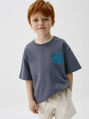 Футболка оверсайз для мальчиков ART PEOPLE с Дашей Север, арт. 3776