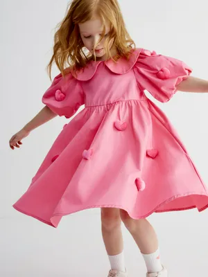 Нарядное платье SELA для девочек с объемным декором, арт. 37774