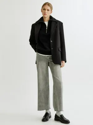 Джинсы-кюлоты SELA укороченные с высокой посадкой 405, арт. 37785