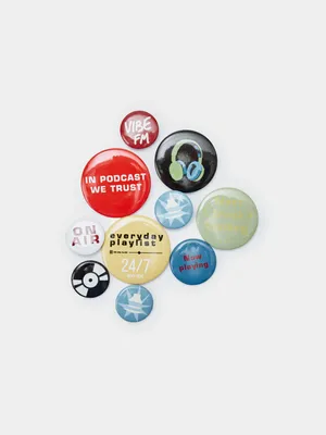 Набор детских значков SELA, арт. 37826