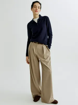 SELA Костюмные Широкие Брюки, арт. 37829