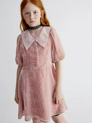 Платье SELA Бархатное для девочек, арт. 37895