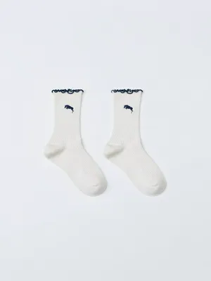 Носки с вышивкой, арт. 3797