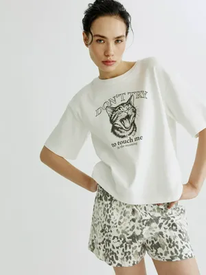 Пижама Sela с принтом, арт. 38035