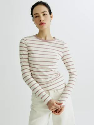 Лонгслив SELA в полоску, арт. 38036
