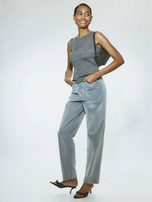 Джинсы Sela Tapered с бархатным покрытием, арт. 38185