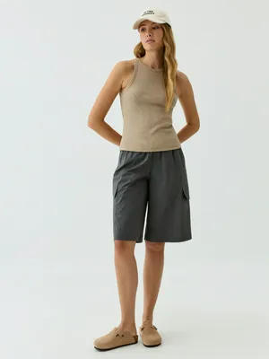 Удлиненные шорты-карго SELA, арт. 38195