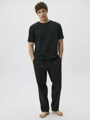 Брюки Sela Домашние, черный, арт. 38373