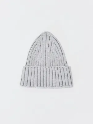 Шапка-бини Sela в рубчик для девочек, серый, арт. 38382