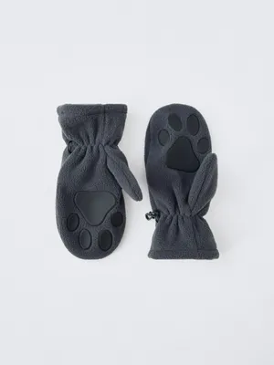 Флисовые варежки детские, арт. 3840