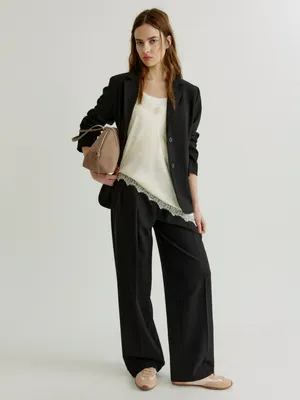 Классические брюки SELA со стрелками, арт. 38476