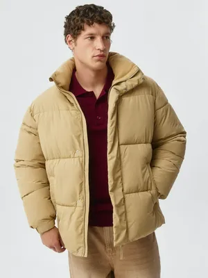 Стеганая куртка оверсайз, арт. 3849