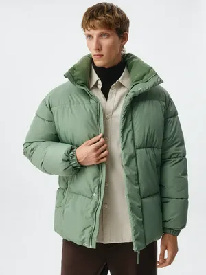 Стеганая куртка оверсайз, арт. 3850