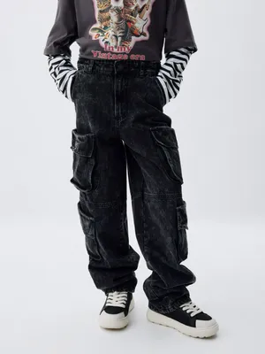 Брюки джинсовые для девочек, арт. 3851