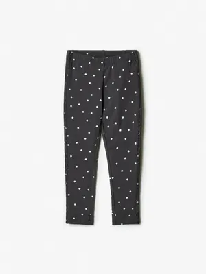 Леггинсы SELA с принтом и кружевом для девочек, арт. 38680