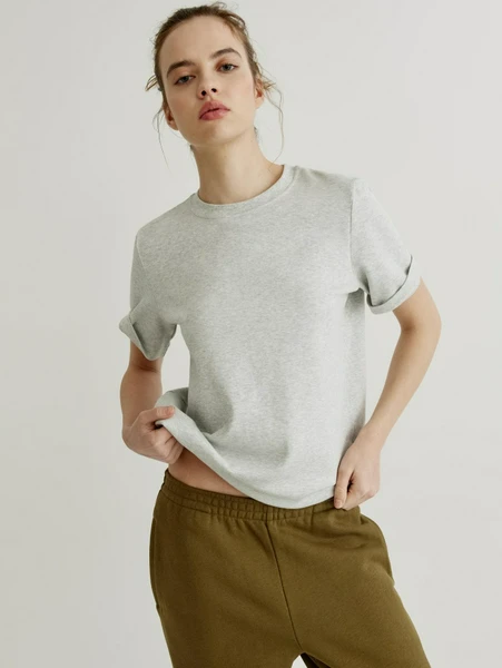 Базовая футболка SELA из интерлока, арт. 38700