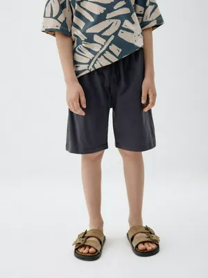 Трикотажные базовые шорты для мальчиков, арт. 3873