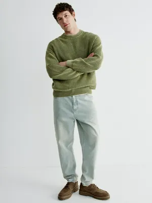 Джинсы SELA расслабленного кроя со средней посадкой, арт. 38733