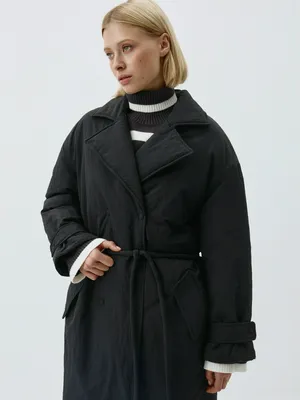 Пальто Sela утепленное из нейлона, арт. 38779