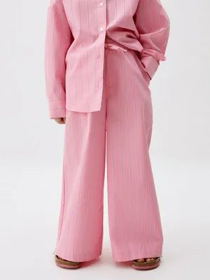 Брюки из хлопка для девочек, арт. 3882