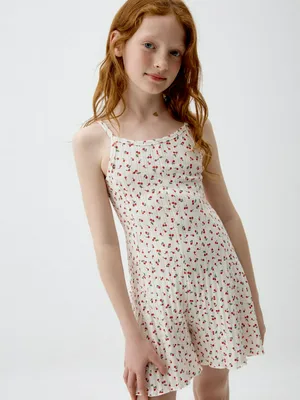 Комбинезон с принтом для девочек, арт. 3896