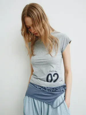 Футболка SELA Young, серый, арт. 39144