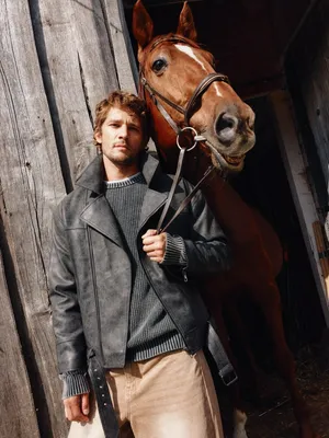 Куртка-косуха из искусственной кожи, арт. 3923