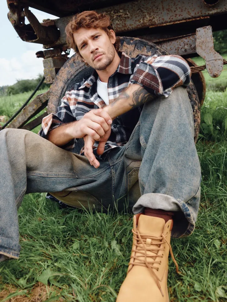 Фланелевая рубашка в клетку, разноцветный, арт. 3926